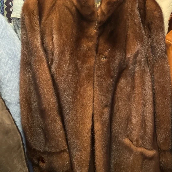 Mink coat